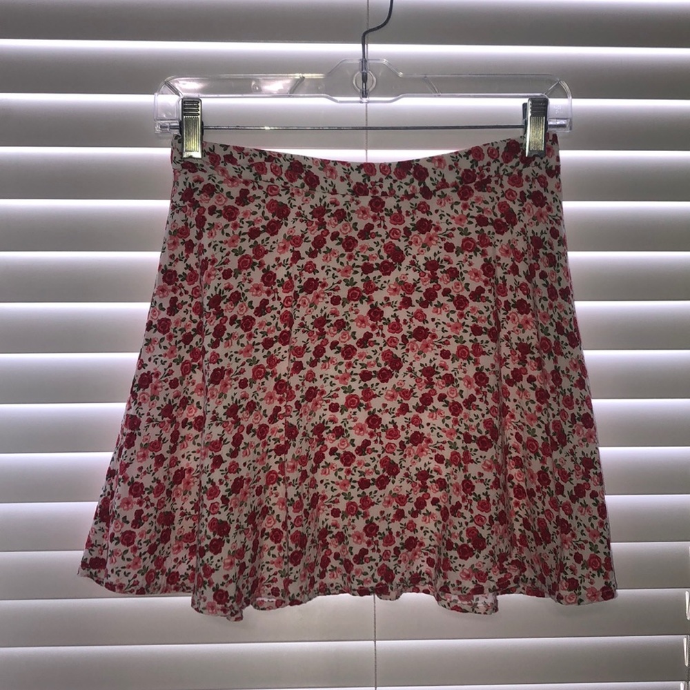 Forever 21 floral skirt